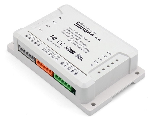 Interruttore WiFi 4 Canali 230V